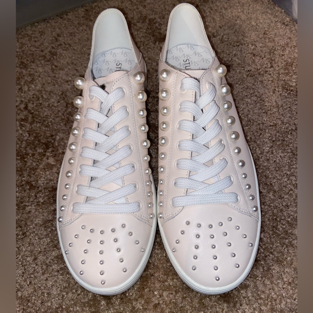 NEW Stuart Weitzman Goldie convertible sneaker size 11